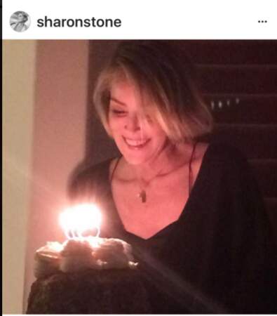 Sharon Stone fête son anniversaire