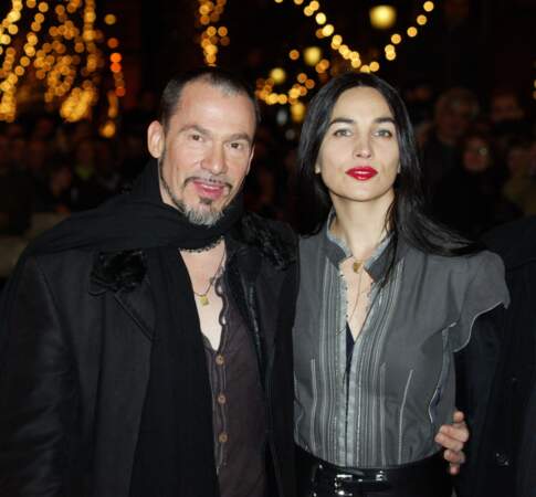 Florent Pagny et son épouse Azucena dont il est fou amoureux depuis maintenant 2006