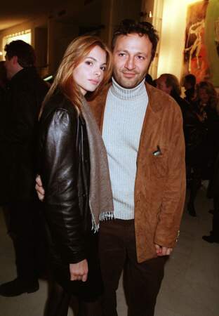 Arthur, ici, toujours en compagnie du mannequin Léa Vigny en janvier 1999.