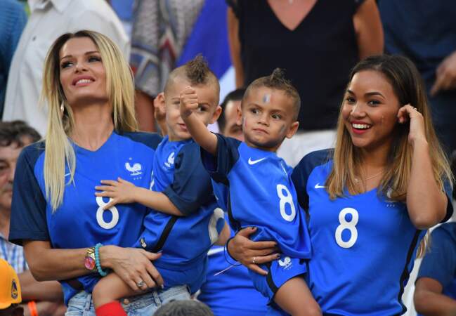 Noa et Milan Payet n'ont pas manqué un match de leur papa si glorieux pendant l'Euro de football 