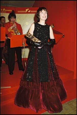 Karin Viard, récompensée en 2000 pour le film "Haut les coeurs !"