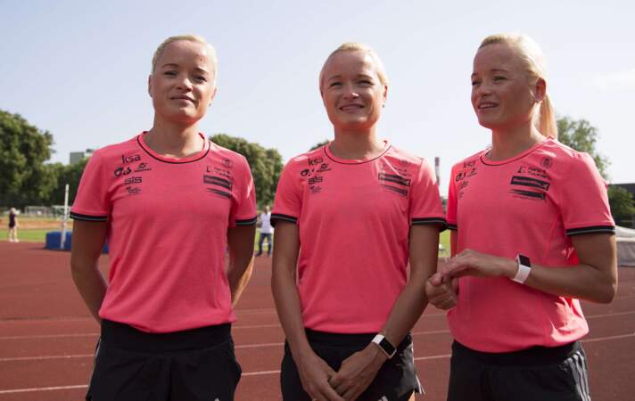 Liina, Leila et Lily Luik seront les premières triplettes à participer aux JO, dans la catégorie marathon