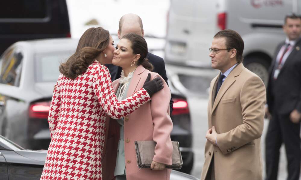 Les retrouvailles entre Kate Middleton et Victoria de Suède.