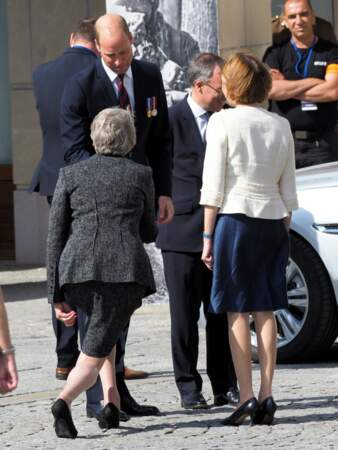 Ce n'est pas la première fois que la cheffe de l'Etat effectue un tel salut à l'un des membres de la famille royale