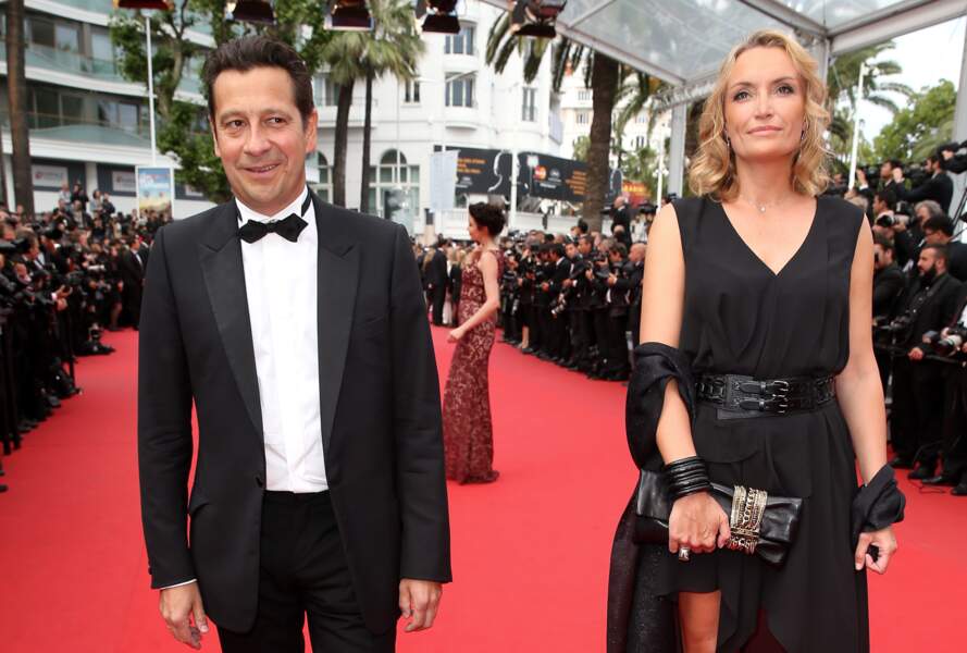 Laurent Gerra et Christelle Bardet ont monté les marches ensemble au Festival de Cannes en 2015