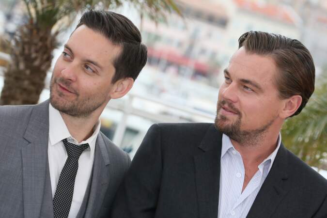 Leonardo DiCaprio et Tobey Maguire au Festival de Cannes en 2013