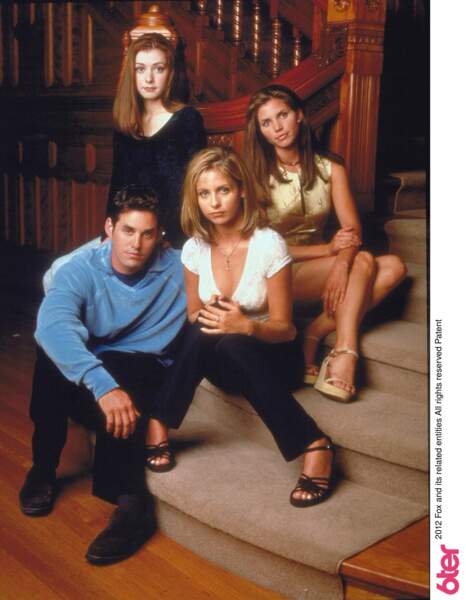 Les comédiens de la série "Buffy contre les vampires" 