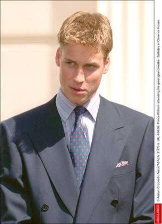 Le prince William, très blond en 1999