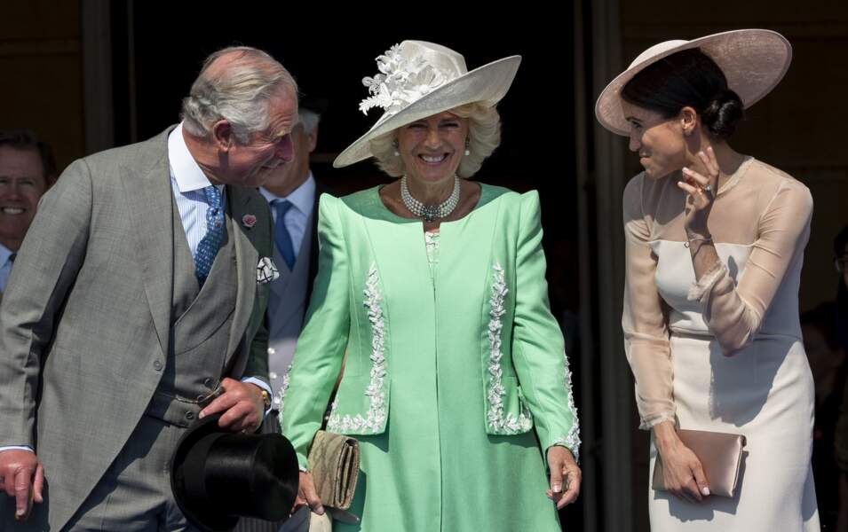Camilla Parker Bowles et Meghan Markle s'amusent avec le prince Charles