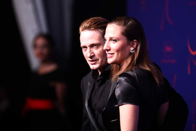 Benoit Magimel et Margot, complices et souriants lors du Festival de Cannes en 2017