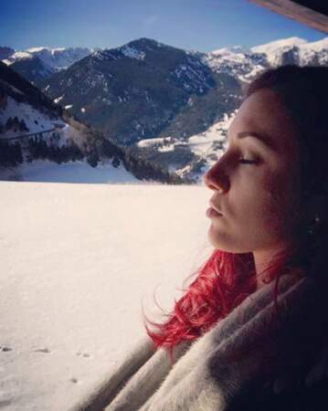 Quatre Miss France en vacances au ski
