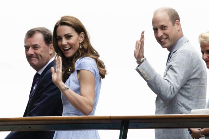 Kate Middleton et le prince William heureux d'être présents