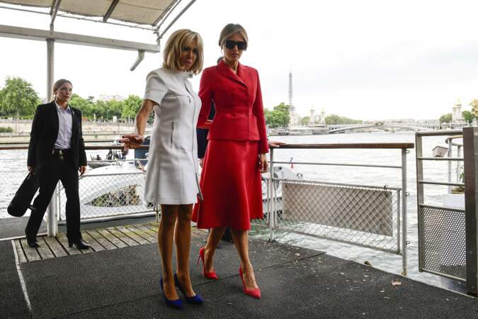 Melania Trump et Brigite Macron vont assumer leur rôle de Première dame pendant cinq ans