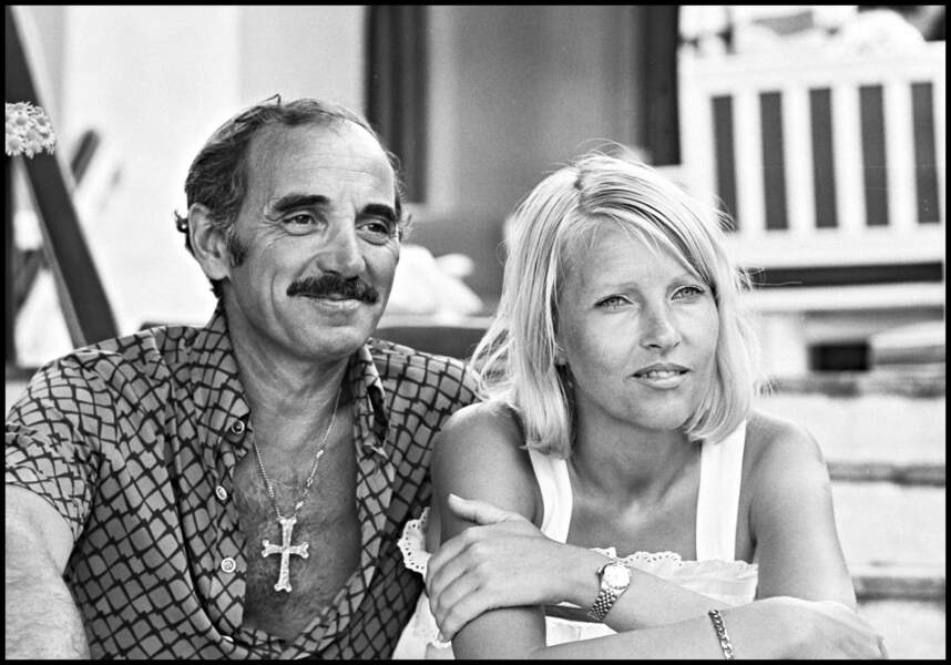 Charles Aznavour et sa femme Ulla