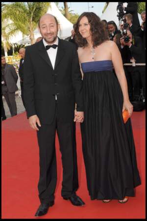 Kad Merad et Emmanuelle Cosso lors du 62e Festival de Cannes