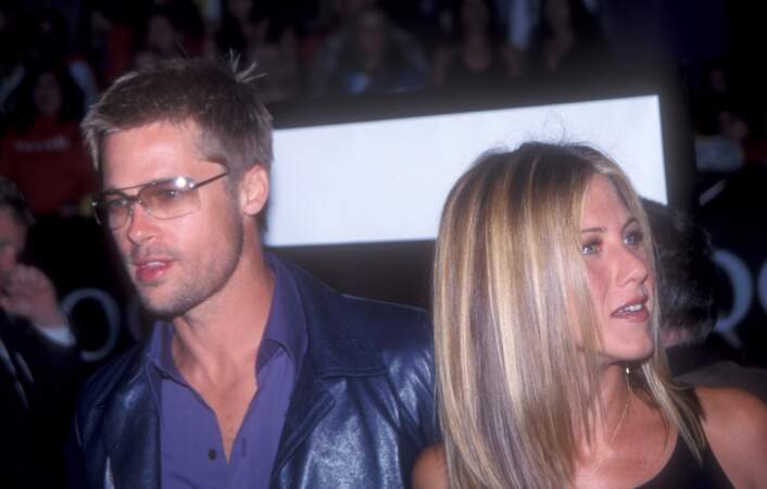 Un an après son mariage avec Jennifer Aniston, à la première du film "Rock Star", à Los Angeles, en 2001.
