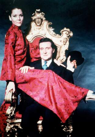 Patrick MacNee et Diana Rigg en 1967