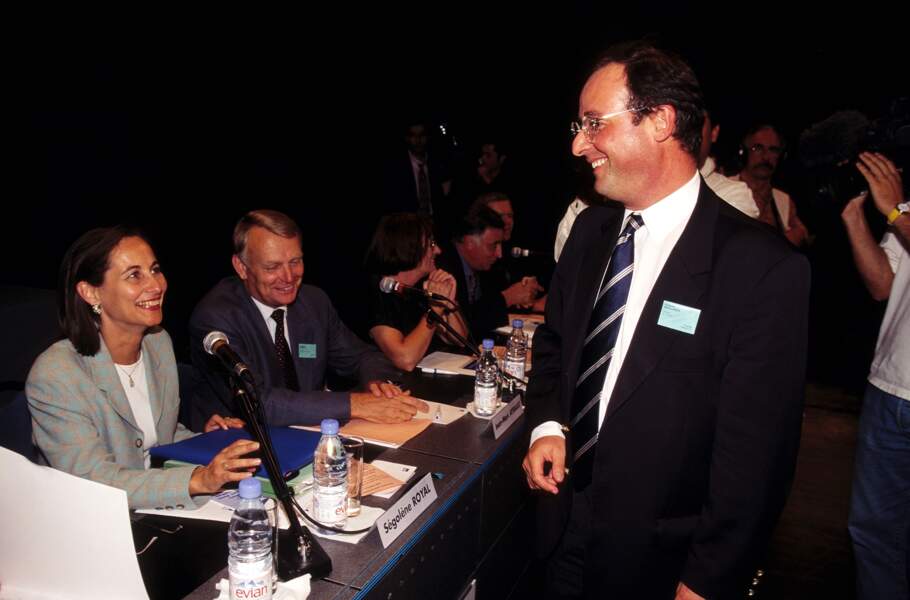 avec Jean-Marc Ayrault lors des journées parlementaires du PS le 10 Septembre 1997 à Montpellier