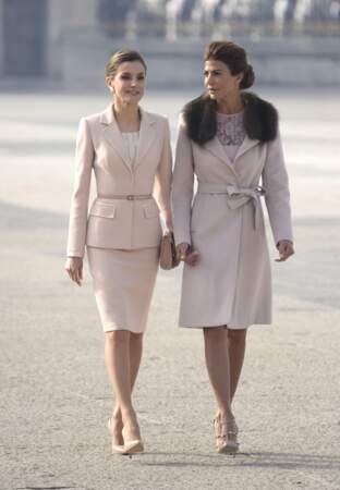Reine Letizia d'Espagne et Juliana Awada