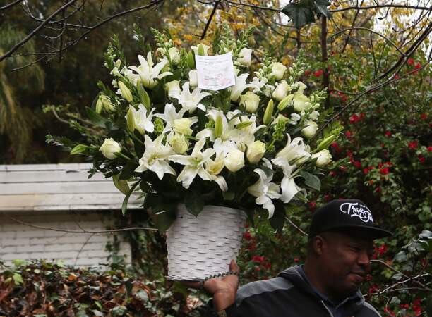 Les funérailles privées de Carrie Fisher et de sa mère Debbie Reynolds à Los Angeles.