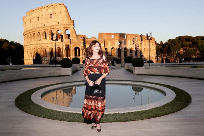 L'actrice Susan Sarandon a elle aussi assisté à la soirée Fendi à Rome.