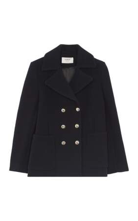 Manteau en laine mélangée, 380 €, Ba&sh.
