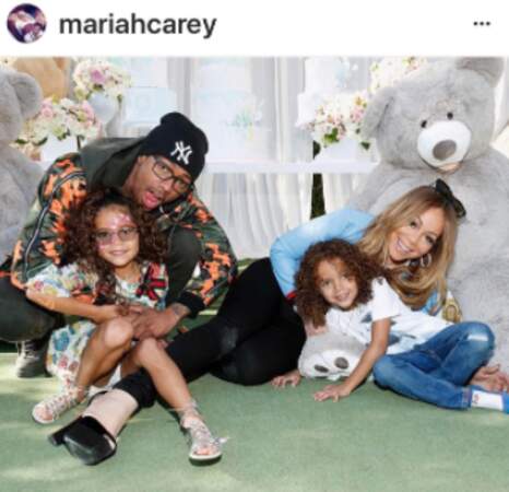 Mariah Carey en famille