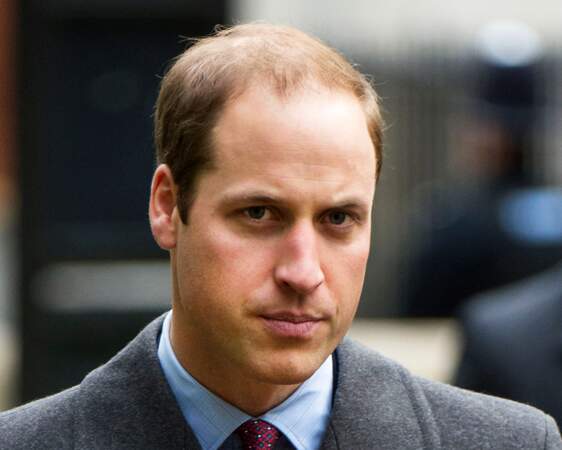 C'est vers ses 31 ans que le prince William commence à perdre ses cheveux