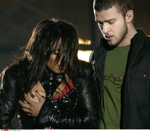 Janet Jackson et Justin Timberlake au super ball 2004