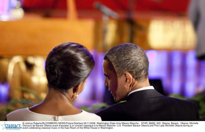 Discours de Barack Obama avant d'assister à un concert classique à la Maison Blanche. 2009