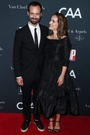 Natalie Portman et Benjamin Millepied à la soirée "Dance Project Gala" à Los Angeles le 7 octobre 2017