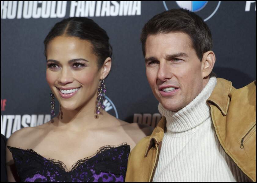 Tom Cruise et Paula Patton pour Mission Impossible Protocole Fantôme en 2011
