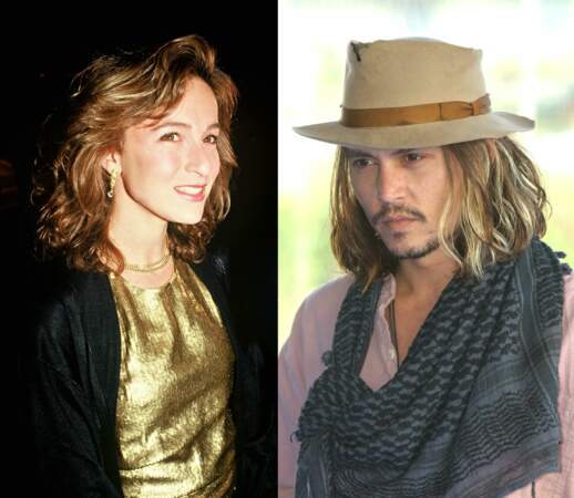 Jennifer Grey et Johnny Depp