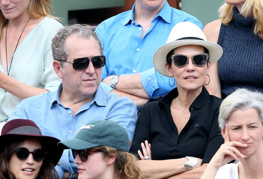 Le couple se rendait aussi à Roland Garros en mai 2016.