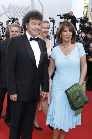 Festival de Cannes Robert Charlebois et sa femme Laurence