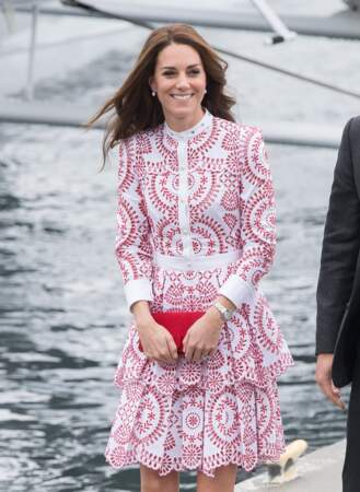 PHOTOS Princesse Kate aux couleurs du Canada Gala