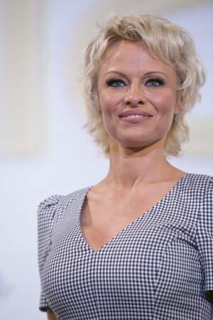 Pamela Anderson au festival du film de Taormine en Italie le 16 juin 2014