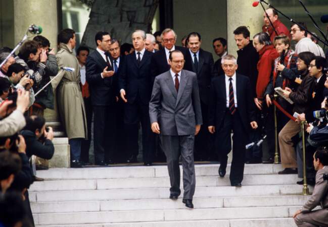 Jacques Chirac en 1986
