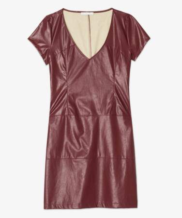 Gemo, Robe simili-cuir, 29,99€
