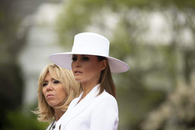 Melania Trump et Brigitte Macron