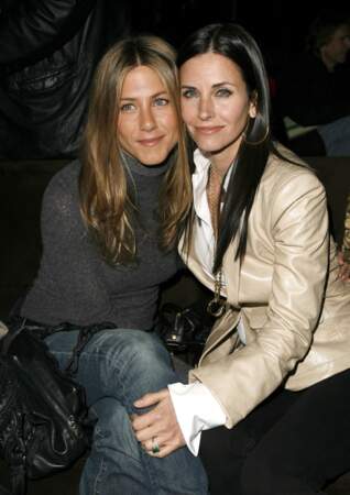 Jennifer Aniston et Courteney Cox à Los Angeles en 2007