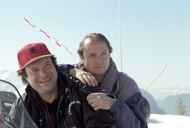 Daniel Russo et Patrick Braoudé en 1997