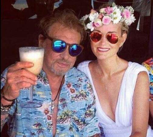 Vacances en amoureux pour Johnny et Laëticia à Bora-Bora - Instagram