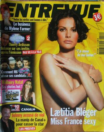 Laetitia Bléger, Miss France 2004, n'a pas fait exception à la règle.