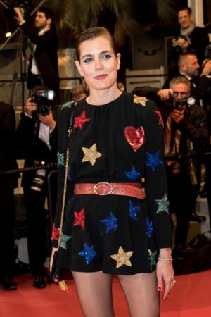 Charlotte Casiraghi a opté pour un look détonnant sur le tapis rouge du Festival de Cannes