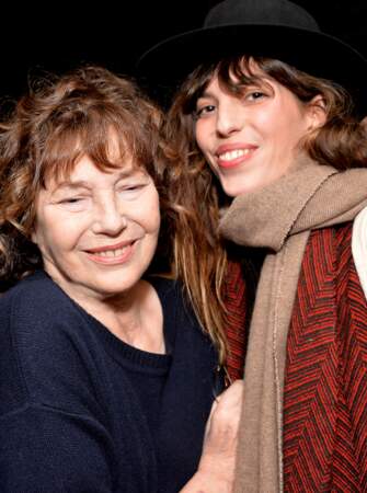 Jane Birkin et sa fille Lou Douillon