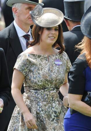 La princesse Eugenie dYork arrive aux courses du Royal Ascot 2015 le 19 juin 2015