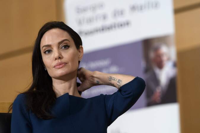 Angelina Jolie ambassadrice américaine pour le Haut-commissariat des réfugiés à Genève
