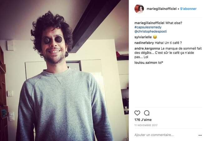 Christophe d'Esposti tout sourire sur Instagram.