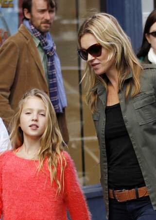 Kate Moss, sa mère, sa fille Lila Grace